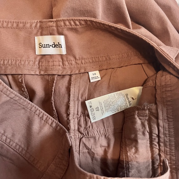 Aritzia Sun-Dey Wilson Pant Gd Epicurean Brown - Picture 6 of 11